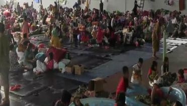 Korban Tsunami di Lampung Sambut Pergantian Tahun di Posko Pengungsian - Fokus