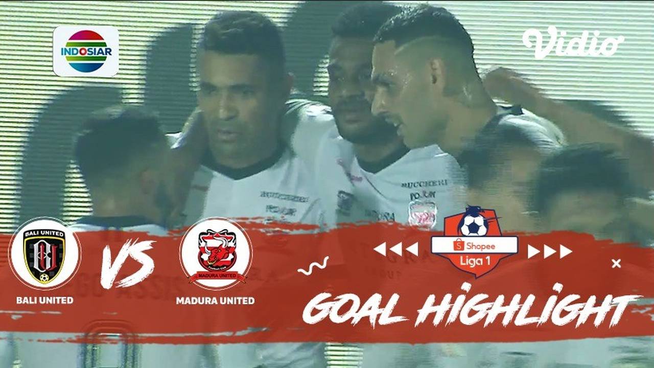 Highlight pertandingan Madura United vs Bali United