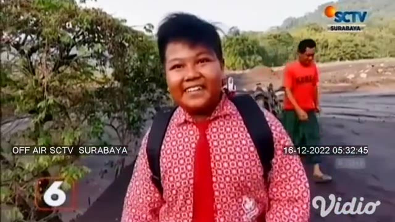 Jembatan Limpas Ambrol Diterjang Banjir Lahar Semeru - SCTV Regional