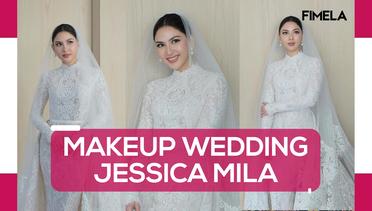 Makeup Wedding Jessica Mila yang Memancarkan Aura Cantik Maksimal