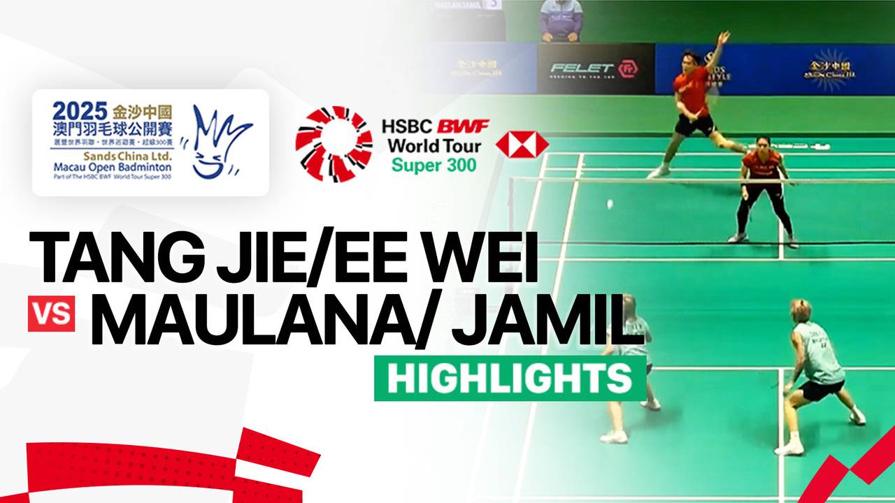 Chen Tang Jie/Toh Ee Wei (MAS) vs Adnan Maulana/Indah Cahya Sari Jamil ...