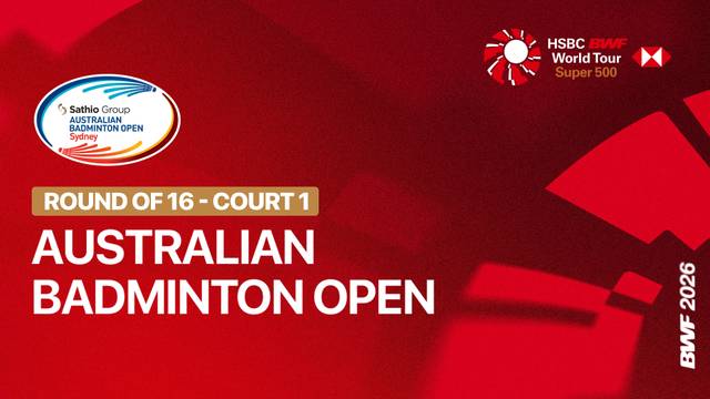 Hsu Ya Ching / Sung Yu-Hsuan (TPE) vs Jung Kyung Eun / Kim So Yeong (KOR) - Full Match | SATHIO GROUP Australian Badminton Open 2026