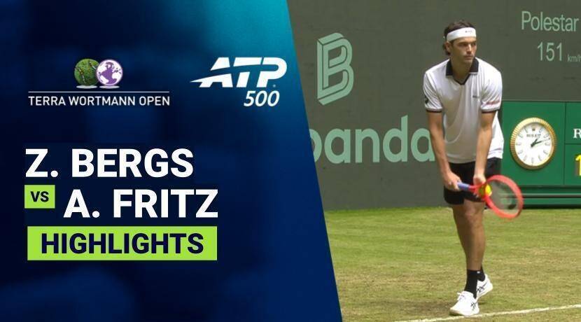 Zizou Bergs vs Taylor Fritz - Round 1 | ATP 500: Terra Wortmann Open 2026