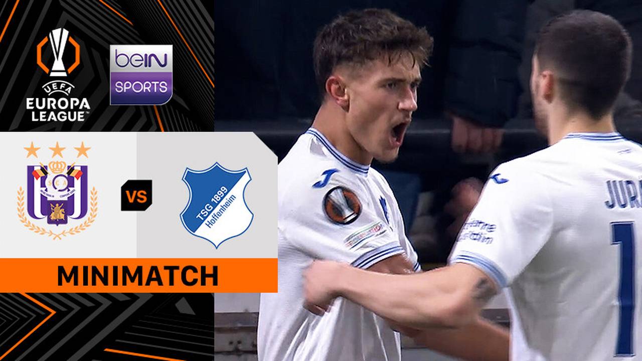 Anderlecht vs Hoffenheim - Mini Match | UEFA Europa League 2024/25
