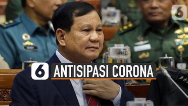 Prabowo Perintahkan TNI Angkut Alat Kesehatan Antisipasi Corona di China