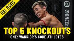 Top 5 Knockouts | ONE: WARRIOR’S CODE Athletes