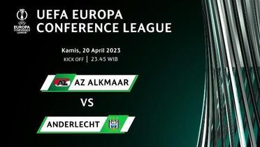Jadwal Pertandingan | Az Alkmaar vs Anderlecht - 20 April 2023, 23:45 WIB | UEFA Europa Conference League 2022