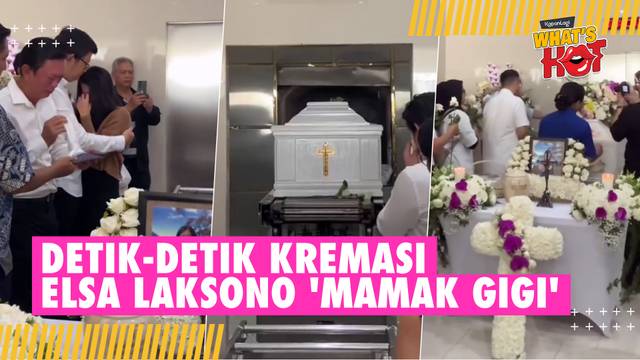 Detik-Detik Peti Jenazah drg. Elsa Laksono Memasuki Ruang Kremasi, Air Mata Putrinya Pecah