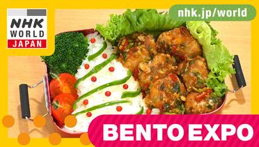 Bento Karage dengan Saus Bawang Daun yang Tajam & Bento Katsu Lapis