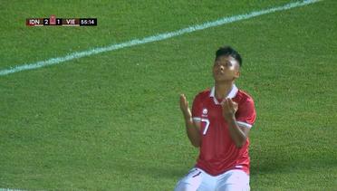GOOLL!! Gedor Teruss!! Dapat Umpan Di Depan Gawang!! Tendangan Nabiel Asyura (IDN) Getarkan Gawang Vitnam! Skor Berbalik 2-1 Untuk Indonesia | Piala AFF U 16 2022