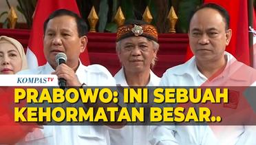 [FULL] Pernyataan Prabowo Subianto Dapat Dukungan dari Relawan Projo di Pilpres 2024