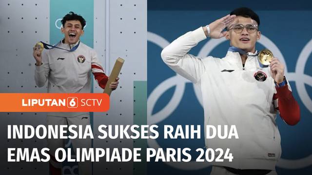 Usai Veddriq, Rizki Juniansyah Raih Emas Kedua, Indonesia Kantongi 3 Medali Olimpiade | Liputan 6