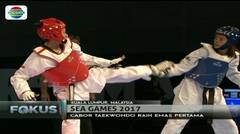 Kalahkan Filipina, Taekwondo Indonesia Raih Emas Pertama di Sea Games 2017 - Fokus Malam