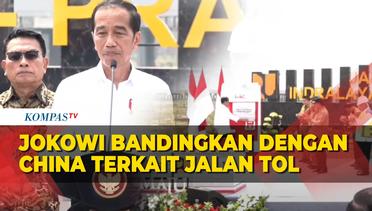 [FULL] Jokowi Resmikan Tol Indralaya, Singgung Pembangunan Tol di China