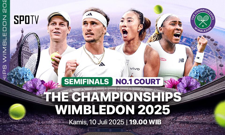 Wimbledon 2025 - Semifinals (No. 1 Court)