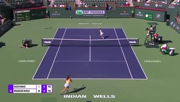 Danka Kovinic vs Emma Raducanu - Highlights | WTA BNP Paribas Open 2023