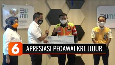 Buah Kejujuran! Dua Pegawai KRL yang Temukan Uang Rp500 Juta Diberi Apresiasi oleh Menteri BUMN