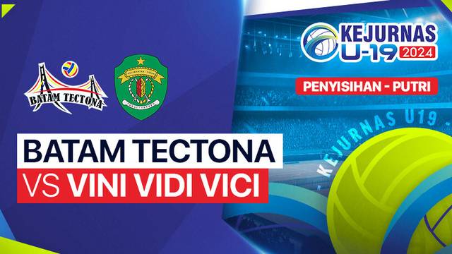 Penyisihan Putri: Batam Tectona vs Vini Vidi Vici - Full Match| Kejurnas Bola Voli Antarklub U-19 2024