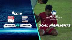 Indonesia (0) vs Thailand (2) - Goal Highlights | AFF U-15 2019