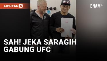 Jeka Saragih Resmi Gabung UFC!