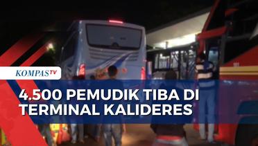Arus Balik, 4.500 Pemudik Terpantau Tiba di Terminal Kalideres Jakarta