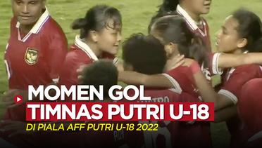 Momen Gol Timnas Indonesia Putri U-18 yang Dicetak Pemain 13 Tahun, Claudia Scheunemann di Piala AFF U-18 2022