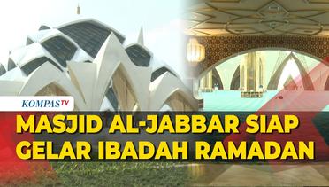 Masjid Al-Jabbar Bandung Siap Sambut Jemaah Tarawih dan Ibadah Ramadan