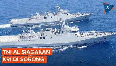 Koarmada III Siagakan Kapal Perang di Sorong, Ada Apa?