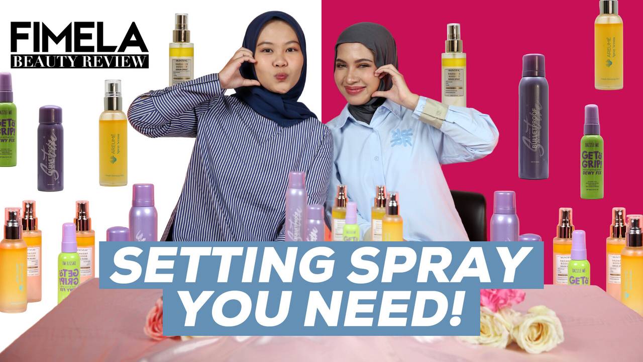 Perfectly Set Setting Spray untuk Hasil Makeup yang Polished & Glowing