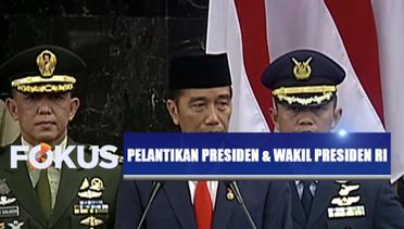 Begini Isi Pidato Jokowi Usai Pelantikan - Pelantikan Presiden dan Wakil Presiden