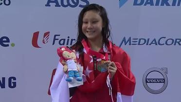 Swimming Women's 200m Individual Medley Victory Ceremony (Day 2) | 28th SEA Games Singapore 2015