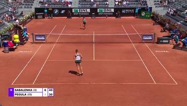 Match Highlights | Aryna Sabalenka vs Jessica Pegula | WTA Internazionali BNL D'Italia 2022