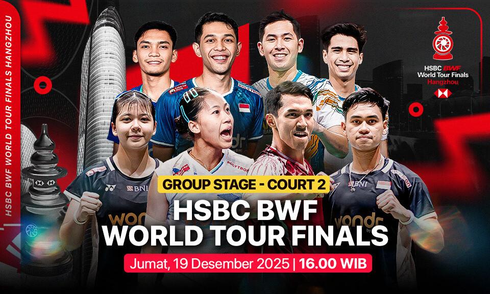 HSBC BWF World Tour Finals 2025 - Group Stage (Court 2)