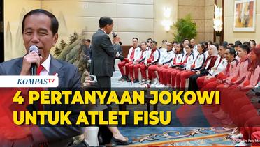4 Pertanyaan Jokowi untuk Atlet FISU World University Games di Chengdu