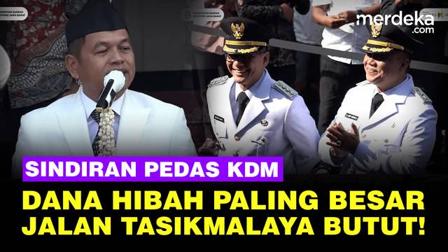 Pedas Dedi Mulyadi Sindir Tasikmalaya Dana Hibah Rp700 Miliar Paling Besar:  Jalanannya Butut!