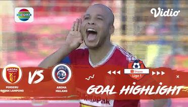 Badak Lampung FC (4) vs (3) Arema Malang - Goal Highlights | Shopee Liga 1