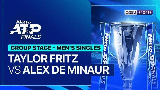 Taylor Fritz vs Alex de Minaur - Full Match | Nitto ATP Finals 2025