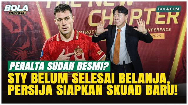 STY Ungkap Mariano Peralta Sudah Dikontrak Persija, Keceplosan kah Coach?