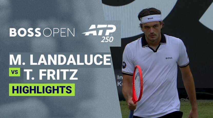 Martin Landaluce vs Taylor Fritz - Round 2 | ATP 250: BOSS Open 2026