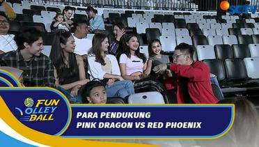 Meriah! Inilah Para Pendukung Tim Red Phoenix dan Pink Dragon | Fun Volley Ball Celebrity Match