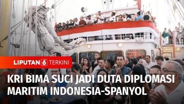 KRI Bima Suci Jadi Duta Diplomasi Maritim Indonesia-Spanyol | Liputan 6