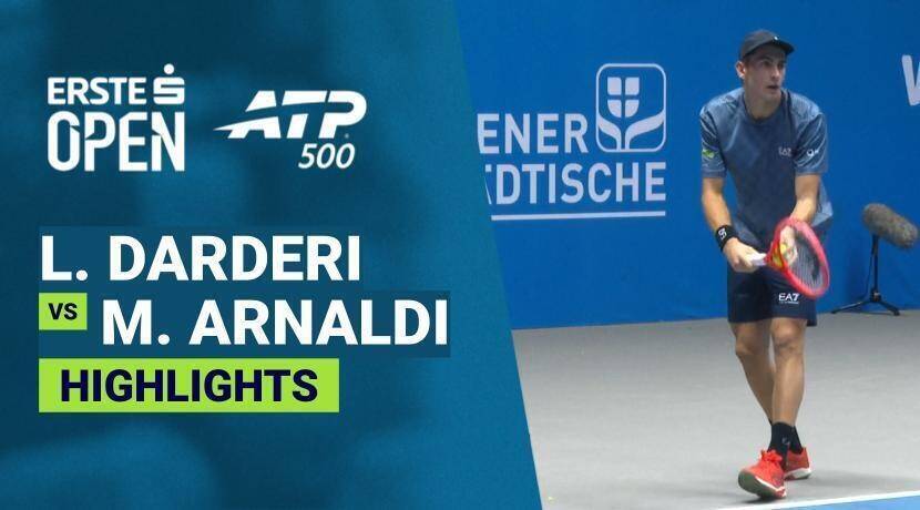 Luciano Darderi vs Matteo Arnaldi - Round 1 (Glaubandich Court) | ATP 500: Erste Bank Open 2026
