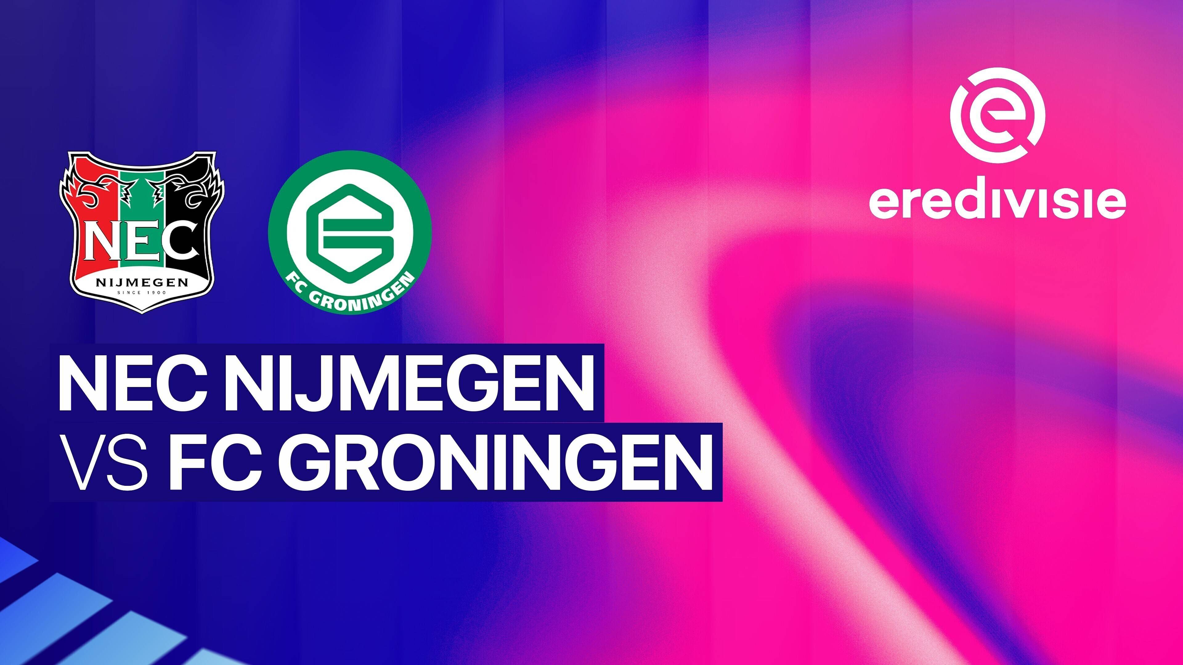 NEC Nijmegen vs FC Groningen