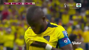 Gol! Tendangan Penalti Enner Valencia Jadi Gol Perdana- Qatar (0) VS (1) Ecuador | FIFA World Cup Qatar 2022