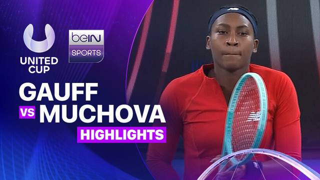 C. Gauff (USA) vs K. Muchova (CZE) - Highlights | United Cup 2025