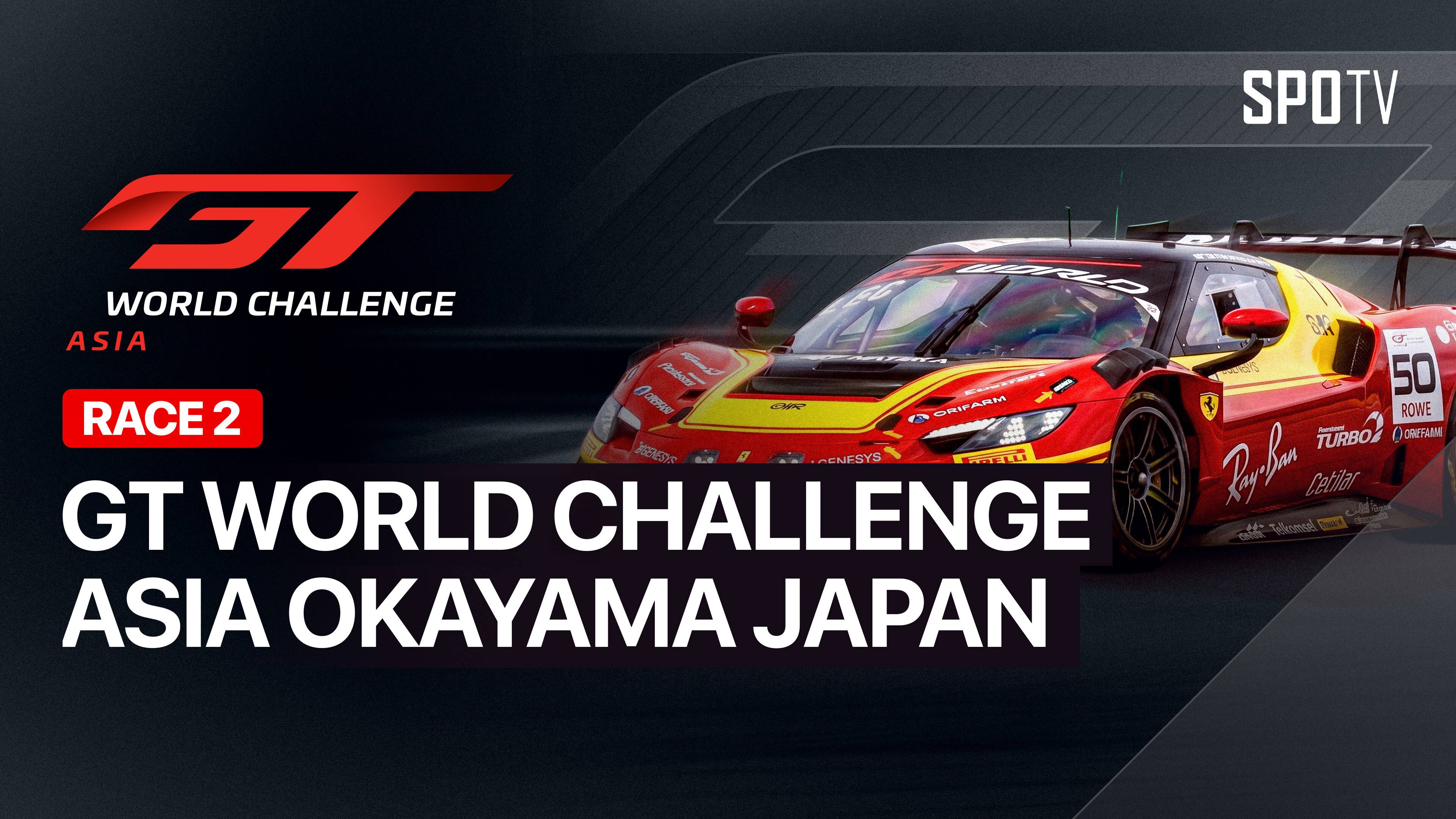 Race 2 - GT World Challenge Asia 2026: Okayama