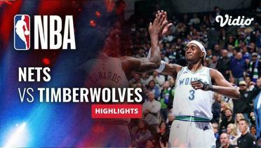 Brooklyn Nets vs Minnesota Timberwolves - Highlights | NBA Regular Season 2023/24