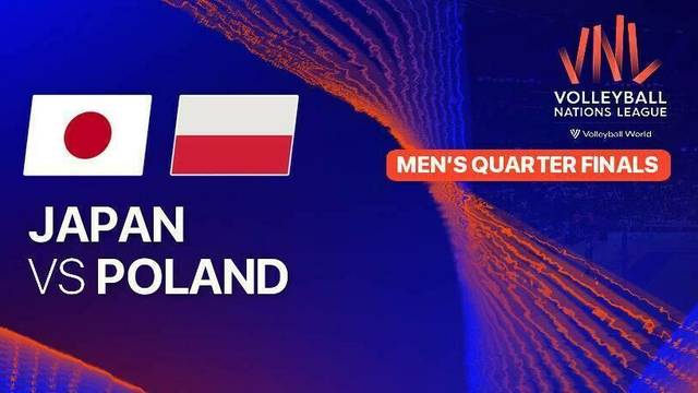 Men: Japan vs Poland - Full Match | Volleyball Nations League 2025