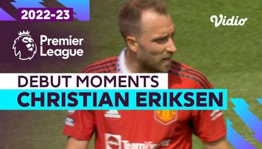 Debut Christian Eriksen | Man United vs Brighton | Premier League 2022/23