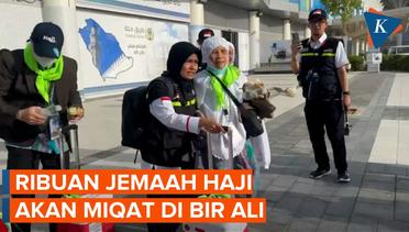 Persiapan Miqat di Bir Ali, Ada 5 Kloter dengan 1.899 Jemaah Haji